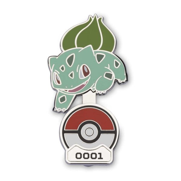Pin - Bulbasaur 0001 - Pokemon Center - Cartas Pokemon Originales Tcg